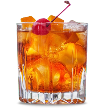 Fordham Fashioned Recipe Glass