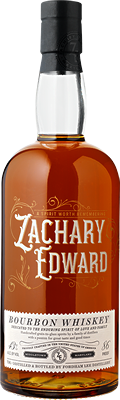 Zachary Edward Bourbon Whiskey Bottle
