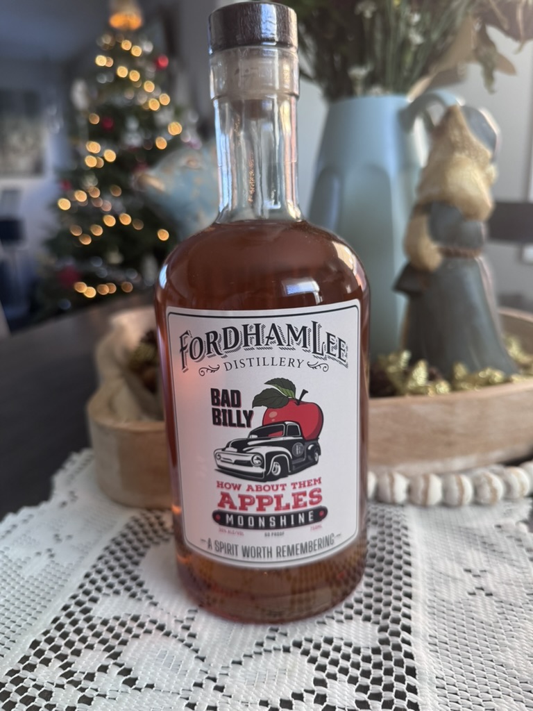 Fordham Lee Distillery Peach Moonshine